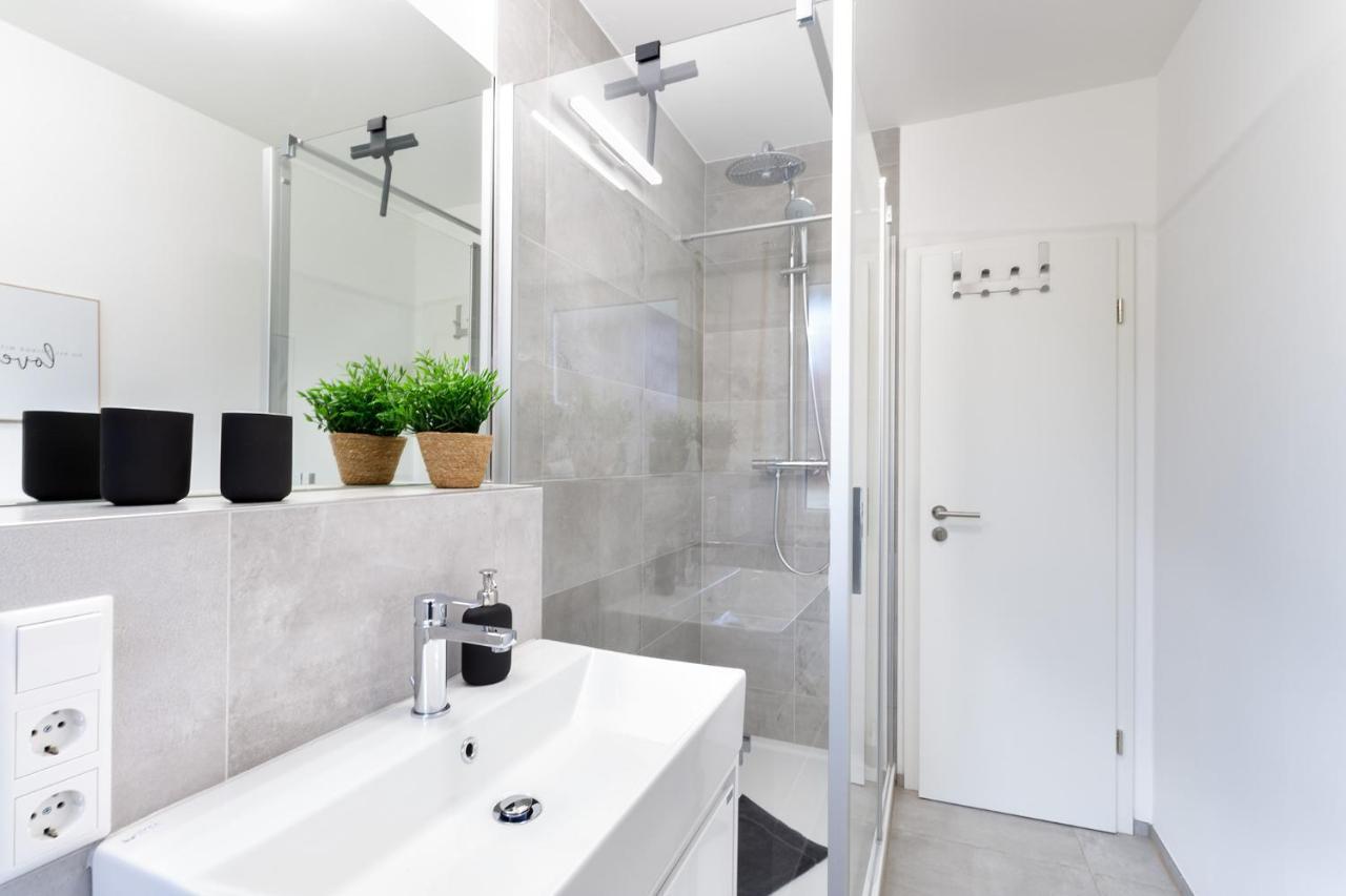 Modernes Apartment *Liobablick Nr. 3* - Fewo Fulda/Petersberg Petersberg  Kültér fotó