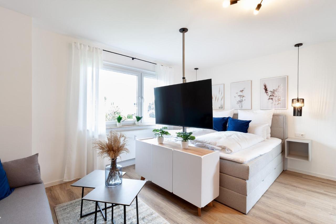Modernes Apartment *Liobablick Nr. 3* - Fewo Fulda/Petersberg Petersberg  Kültér fotó